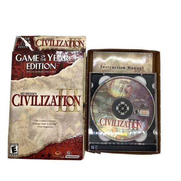 Civilization III 2 disk game with manual - Picture 4 of 16
